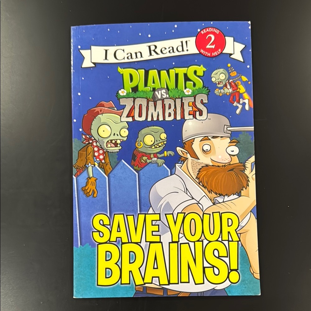 Plants vs. Zombies: Save Your Brains! - An I Can Read Level 2 Children’s Book